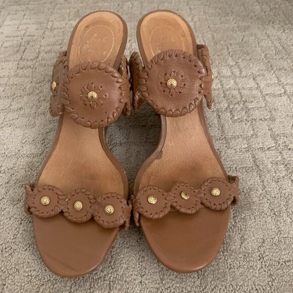 Jack Rogers Luccia Wedges - Cognac - Picture 1 of 7